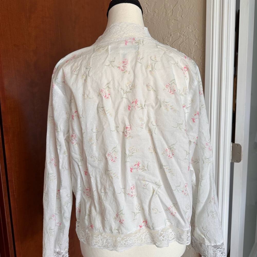 Eileen West pajama jacket Size L - Picture 3 of 6